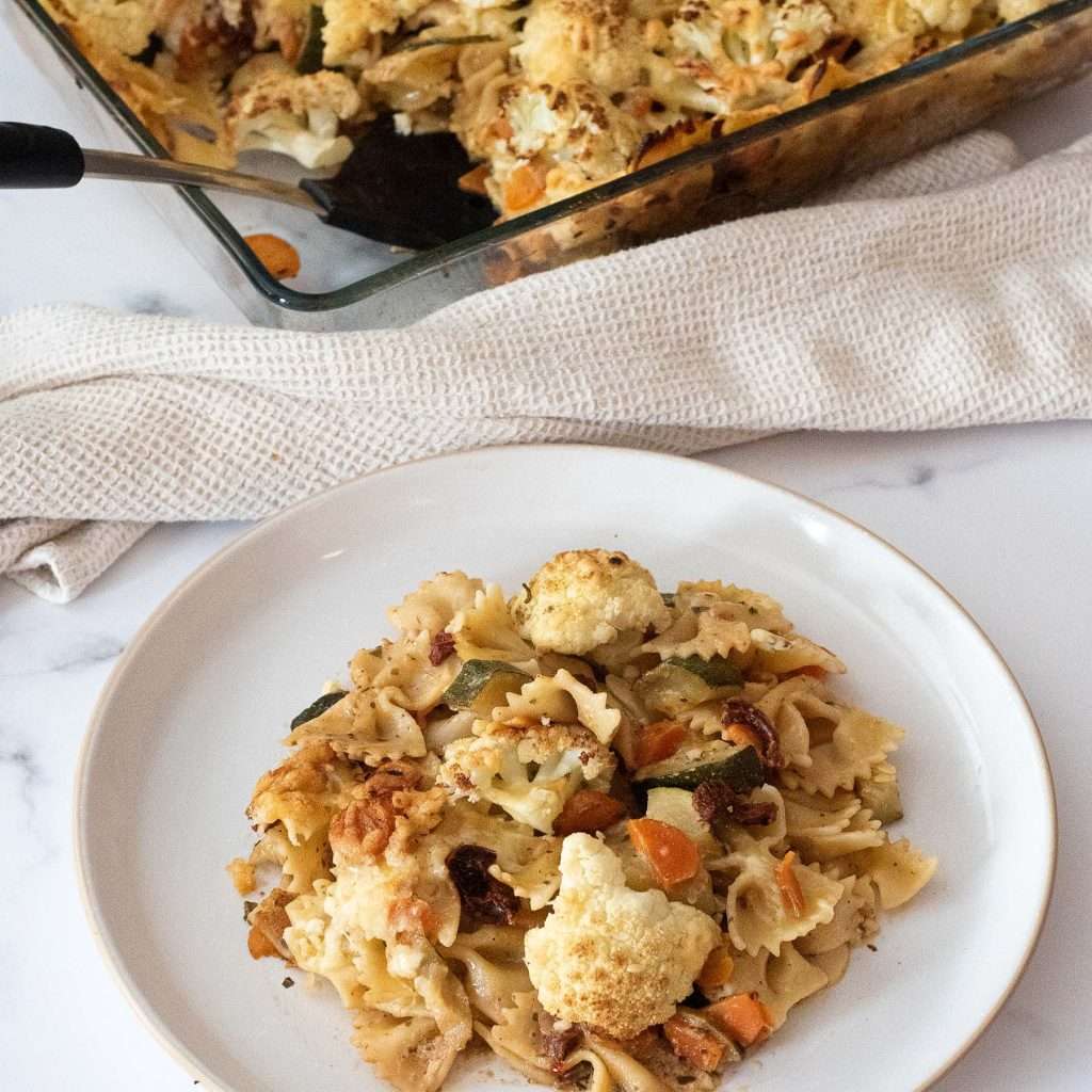 Cauliflower Oven Pasta