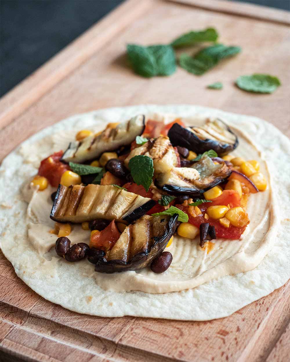 aubergine-wraps