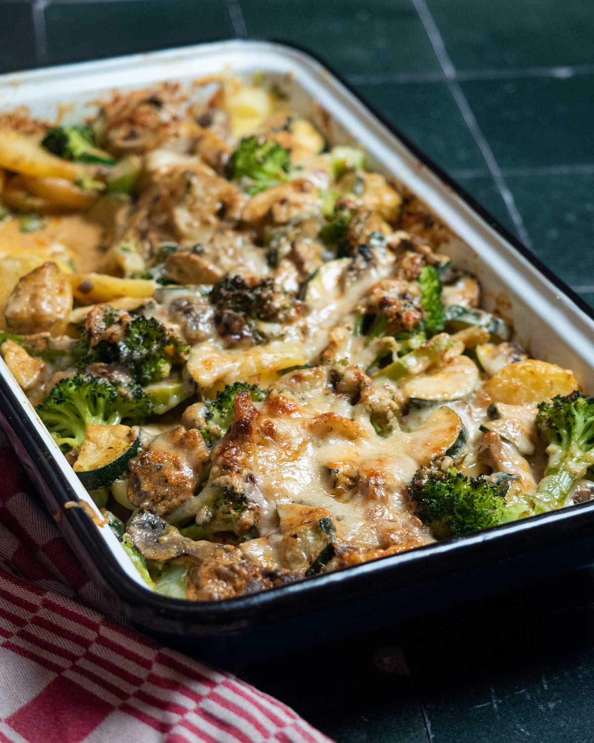 potato-and-pesto-bake