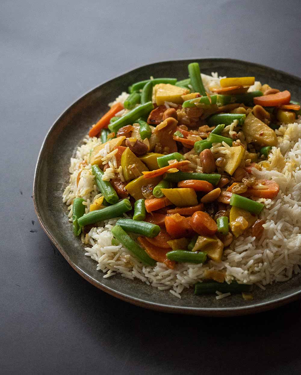 Peanut-Fruit-Rice