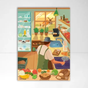 Poster - Gezond eten binnen de grenzen van één aarde