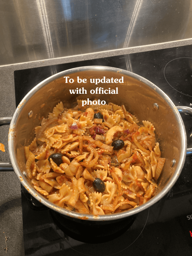 Farfalle with Fennel - Fork Ranger (1)