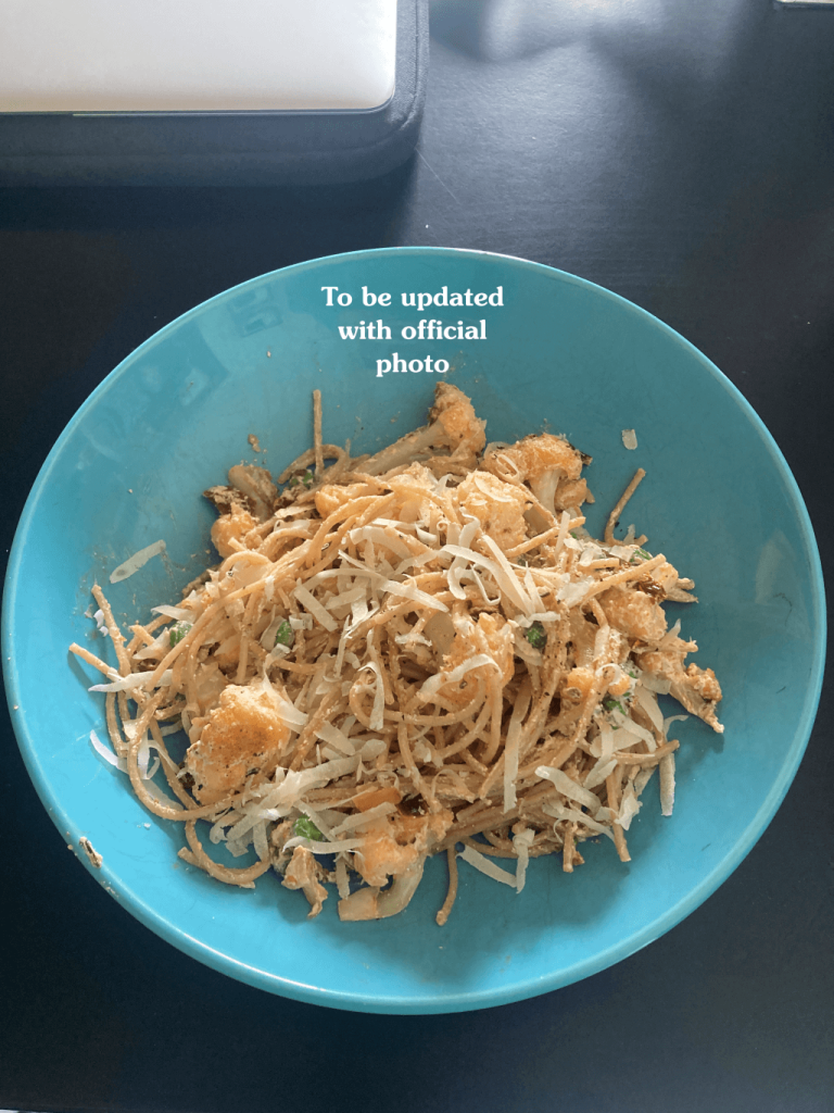Quick Cauliflower Pasta Fork Ranger