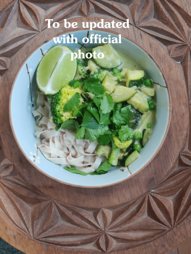 Green Curry with Broccoli - Fork Ranger